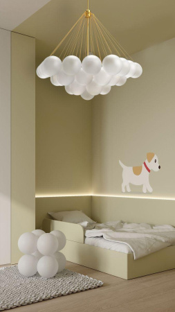 Люстры на штанге — Подвесная люстра Milosh Tendence 0839CL-3GD купить в  Люстры на штанге — Подвесная люстра Milosh Tendence 0839CL-3GD купить в