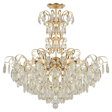 Люстры каскадные — Каскадная люстра AM Group MONICA KRISTAL PL9 купить в 