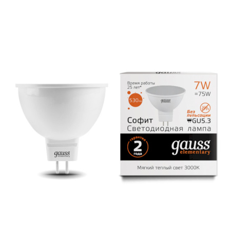 Светодиодные лампы — Светодиодная лампа Gauss 13517 купить в  Светодиодные лампы — Светодиодная лампа Gauss 13517 купить в