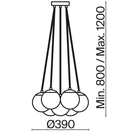 Люстры подвесные — Подвесная люстра Freya FR5231PL-07CH купить в 