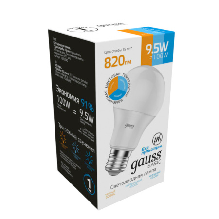 Светодиодные лампы — Светодиодная лампа Gauss 1023240 купить в 