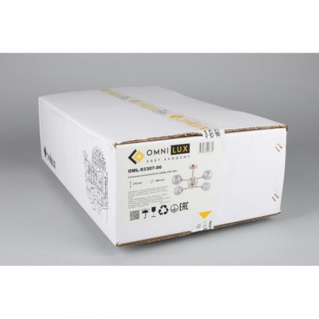 Люстры на штанге — Люстра на штанге Omnilux OML-93307-06 купить в 