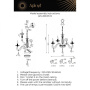 Люстры подвесные — Подвесная люстра APLOYT APL.628.03.12 купить в 
