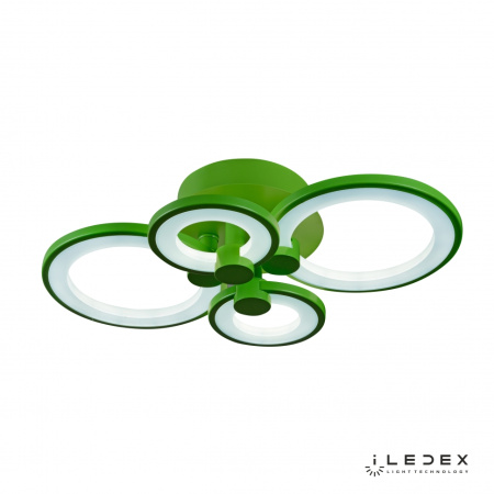 Свет для дома — Потолочная люстра iLedex Ring A001/4 GREEN купить в  Свет для дома — Потолочная люстра iLedex Ring A001/4 GREEN купить в