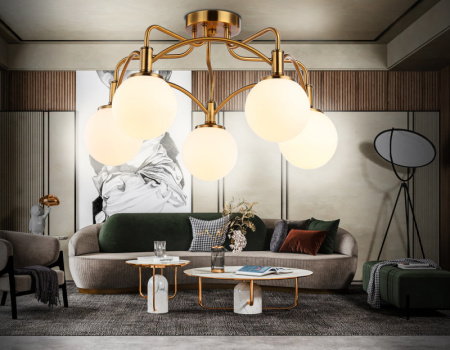 Люстры на штанге — Люстра на штанге Ambrella Light TR3212 купить в 