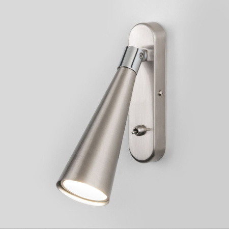 Споты — Спот Elektrostandard Horn GU10 SW сатинированный никель (MRL 1010) купить в 