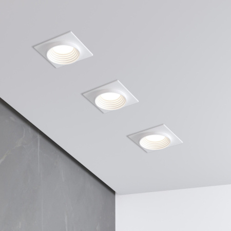 Встраиваемые точечные светильники — Встраиваемый светильник Elektrostandard 25006/01 GU10 белый купить в  Встраиваемые точечные светильники — Встраиваемый светильник Elektrostandard 25006/01 GU10 белый купить в