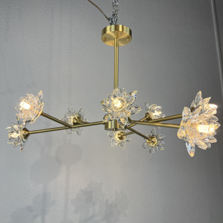 Люстры на штанге — Подвесная люстра Imperium Loft Lotos 203938-26 купить в 