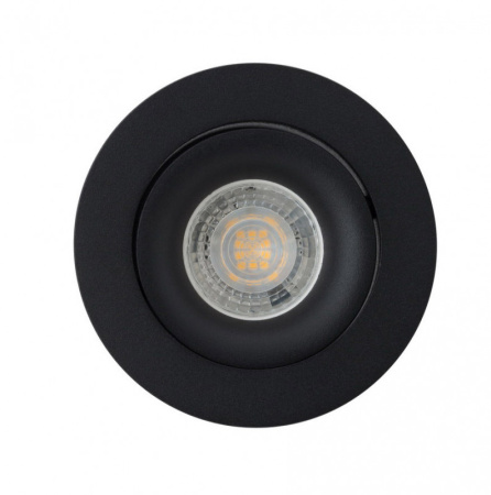 Встраиваемые точечные светильники — Встраиваемый светильник Denkirs DK2018-BK купить в 