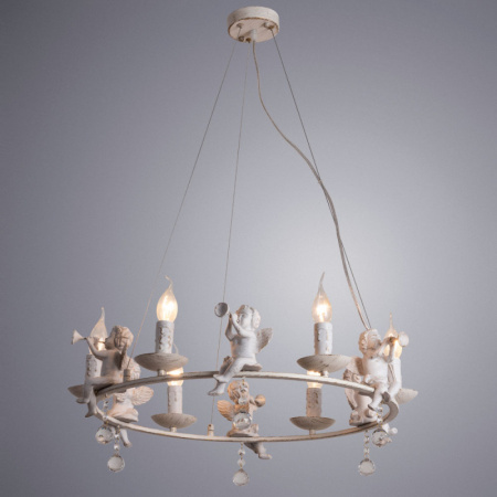 Люстры подвесные — Подвесная люстра ARTE Lamp A1133SP-6WG купить в  Люстры подвесные — Подвесная люстра ARTE Lamp A1133SP-6WG купить в