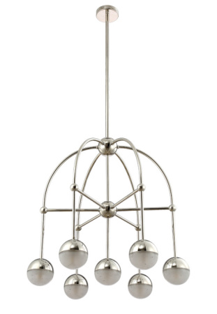 Люстры на штанге — Люстра на штанге Crystal Lux TRUENA SP-PL6+1 NICKEL купить в 