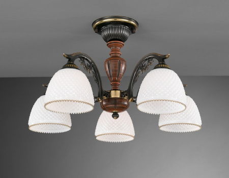 Люстры на штанге — Люстра на штанге Reccagni Angelo PL 8631/5 купить в  Люстры на штанге — Люстра на штанге Reccagni Angelo PL 8631/5 купить в