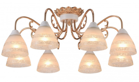 Люстры накладные — Накладная люстра ARTE Lamp A7072PL-8WG купить в  Люстры накладные — Накладная люстра ARTE Lamp A7072PL-8WG купить в