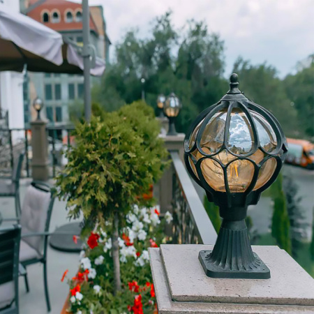 Низкие уличные фонари — Садово-парковый светильник Feron 11364 купить в 