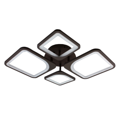 Потолочные люстры — 01445/4 темно-коричневый coffee купить в 