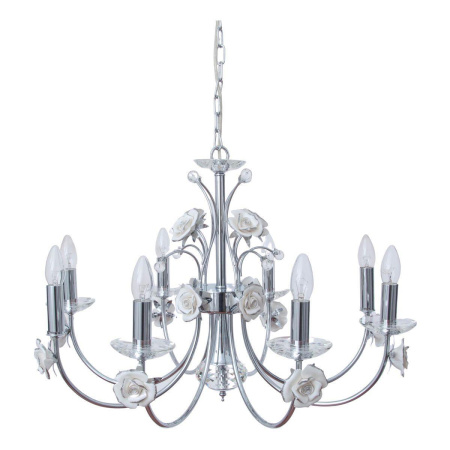 Люстры подвесные — Подвесная люстра Abrasax Annika 2031/8(chrome) купить в 