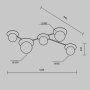 Люстры накладные — Накладная люстра Maytoni MOD291CL-05BS купить в  Люстры накладные — Накладная люстра Maytoni MOD291CL-05BS купить в