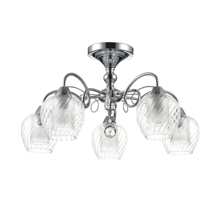 Люстры на штанге — Люстра на штанге Freya FR2663-PL-05-CH купить в 