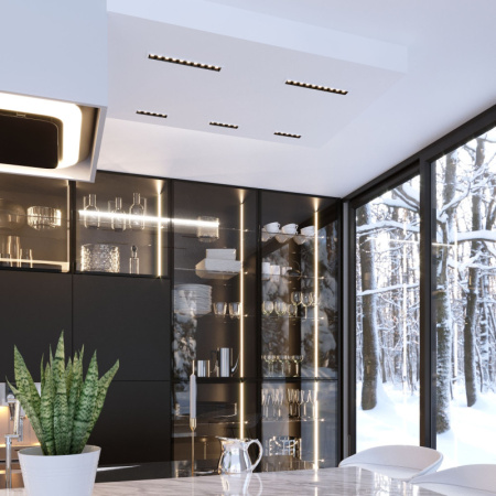 Встраиваемые точечные светильники — Встраиваемый светильник Elektrostandard 9921 LED 10W 4200K белый/черный купить в  Встраиваемые точечные светильники — Встраиваемый светильник Elektrostandard 9921 LED 10W 4200K белый/черный купить в