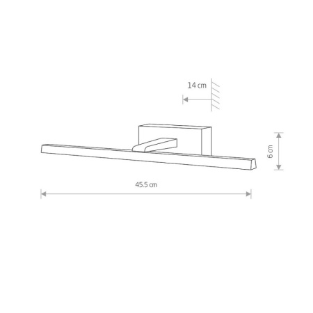Светильники для картин и зеркал — Светильник для картин Nowodvorski 9346 купить в 