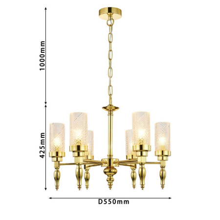 Люстры подвесные — Подвесная люстра Favourite 2812-6P купить в 