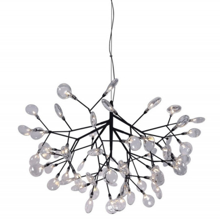 Люстры подвесные — Подвесная люстра Crystal Lux EVITA SP63 BLACK/TRANSPARENT купить в  Люстры подвесные — Подвесная люстра Crystal Lux EVITA SP63 BLACK/TRANSPARENT купить в