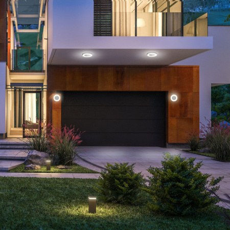 Уличные настенные светильники — Светильник настенный Elektrostandard LTB52 LED Светильник 18W Белый купить в 