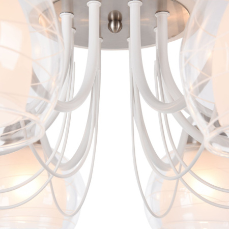 Люстры накладные — Накладная люстра Freya FR5052-CL-08-W купить в 