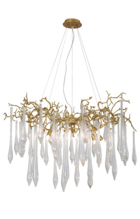 Люстры каскадные — Каскадная люстра Crystal Lux REINA SP8 D1000 GOLD PEARL купить в  Люстры каскадные — Каскадная люстра Crystal Lux REINA SP8 D1000 GOLD PEARL купить в