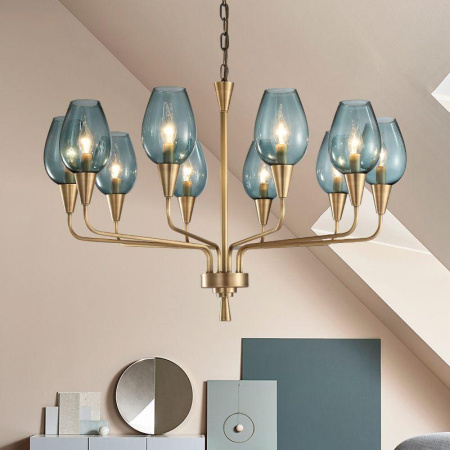 Люстры на штанге — Подвесная люстра Imperium Loft Viola 102199-26 купить в 