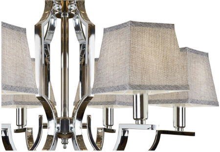 Люстры подвесные — Подвесная люстра iLamp Hilton 6943-6 CR купить в  Люстры подвесные — Подвесная люстра iLamp Hilton 6943-6 CR купить в