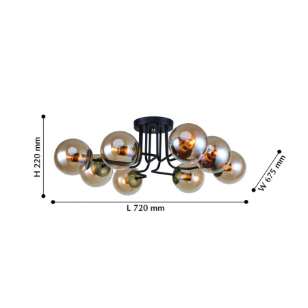 Люстры на штанге — Люстра на штанге F-Promo 2344-8U купить в 