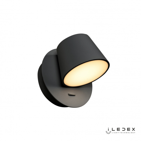 Свет для дома — Настенный светильник iLedex Flexin W1118-1S BK купить в  Свет для дома — Настенный светильник iLedex Flexin W1118-1S BK купить в