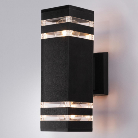 Уличные настенные светильники — Светильник настенный ARTE Lamp A4421AL-2BK купить в  Уличные настенные светильники — Светильник настенный ARTE Lamp A4421AL-2BK купить в