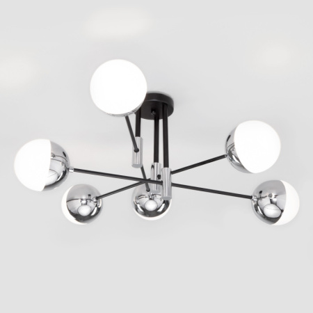 Люстры на штанге — Люстра на штанге Eurosvet 70129/6 хром купить в 