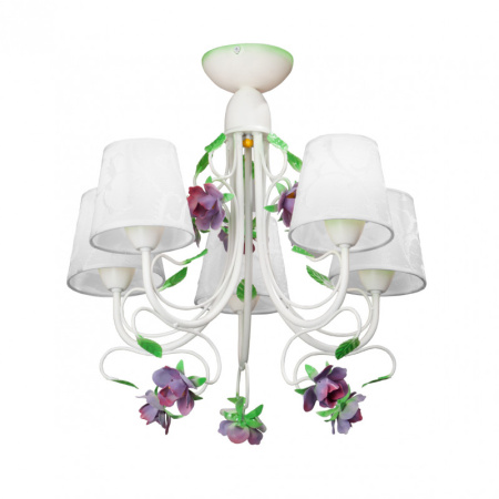 Люстры накладные — Накладная люстра Vitaluce V1730/5PL купить в 