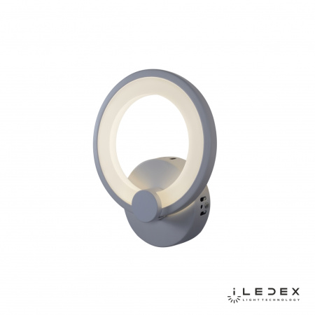 Свет для дома — Настенный светильник iLedex Ring A001/1 WH купить в  Свет для дома — Настенный светильник iLedex Ring A001/1 WH купить в