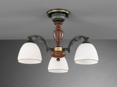 Люстры на штанге — Люстра на штанге Reccagni Angelo PL 8631/3 купить в 