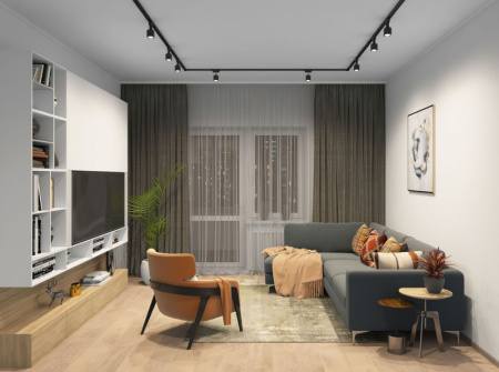 Шинопроводы — Шинопровод Denkirs TR1002-BK купить в 