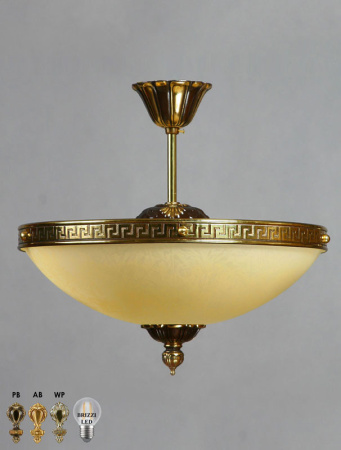 Люстры на штанге — Люстра на штанге AMBIENTE by BRIZZI 02166/40 PL PB купить в 