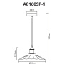 Подвесные светильники — Подвесной светильник ARTE Lamp A8160SP-1GY купить в  Подвесные светильники — Подвесной светильник ARTE Lamp A8160SP-1GY купить в