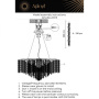 Люстры подвесные — Подвесная люстра APLOYT APL.844.03.13 купить в 