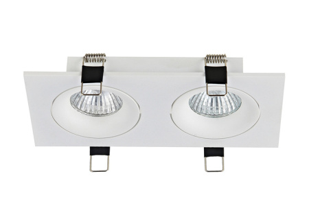 Встраиваемые точечные светильники — Встраиваемый светильник Donolux DL18412/02TSQ White купить в 