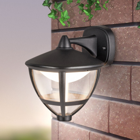 Уличные настенные светильники — Светильник настенный Elektrostandard Gala D черный (GL LED 3001D) купить в 