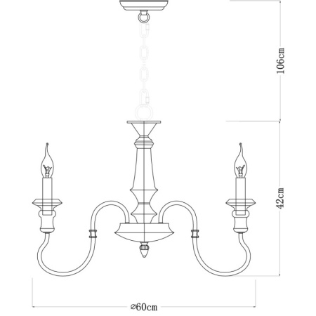 Люстры подвесные — Подвесная люстра ARTE Lamp A1700LM-6BR купить в  Люстры подвесные — Подвесная люстра ARTE Lamp A1700LM-6BR купить в