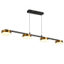 Люстры подвесные — Подвесная люстра Natali Kovaltseva LED LAMPS 81101/4C GOLD BLACK купить в  Люстры подвесные — Подвесная люстра Natali Kovaltseva LED LAMPS 81101/4C GOLD BLACK купить в