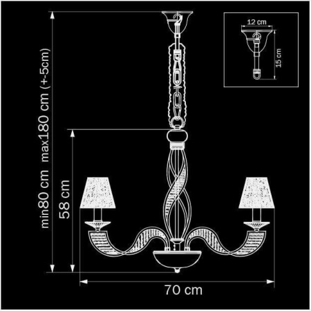 Люстры подвесные — Подвесная люстра Osgona Alveare 702082 купить в 