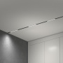 Трековые светильники — Светильник на шине Elektrostandard Slim Magnetic L01 Трековый светильник 10W 4200K (черный) 850 купить в 