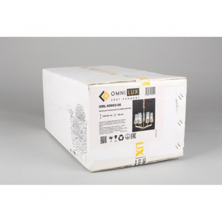 Люстры подвесные — Подвесная люстра Omnilux OML-69903-06 купить в 
