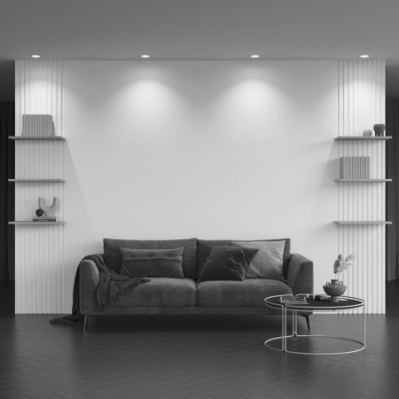 Встраиваемые точечные светильники — Встраиваемый светильник Maytoni Technical DL001-1-01-W купить в 